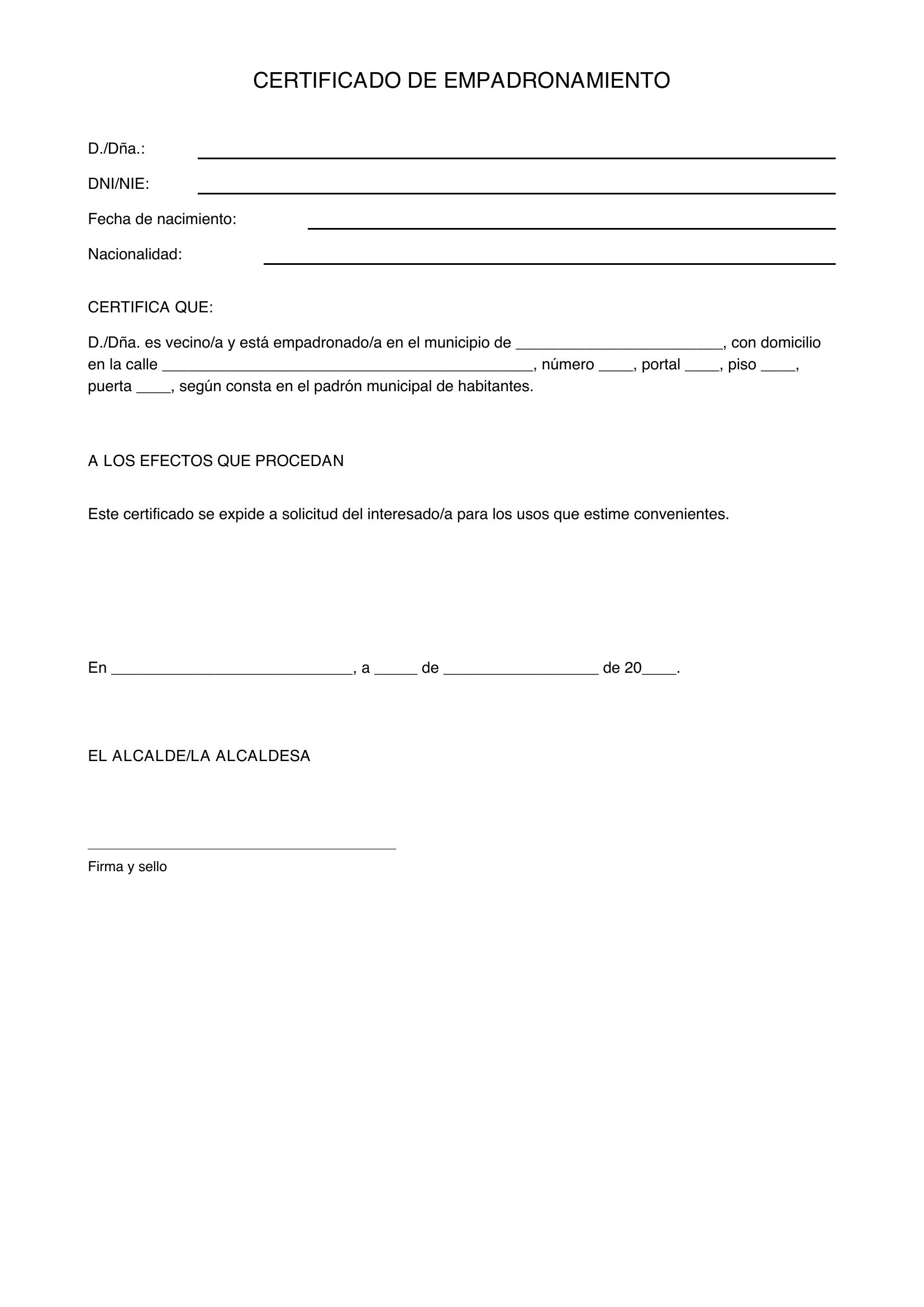 Modelo Certificado De Empadronamiento modelo-certificado-de-empadronamiento